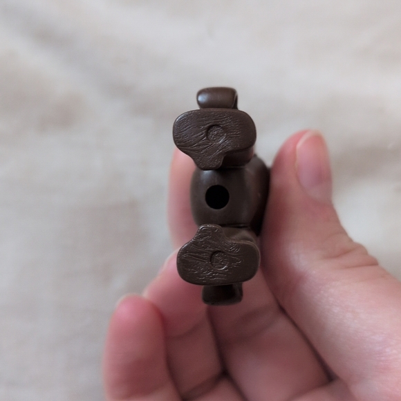 Playmobil Monkey Chimp Ape Replacement Toy Figure Vintage Brown Zoo - Picture 5 of 6